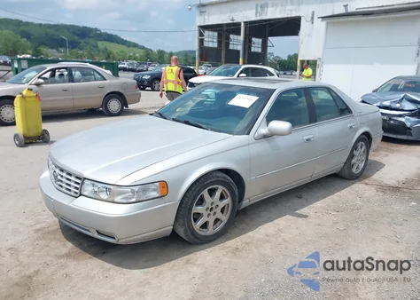 2001 Cadillac Seville Sts из США, поврежденный, VIN 1G6KY549X1U180690